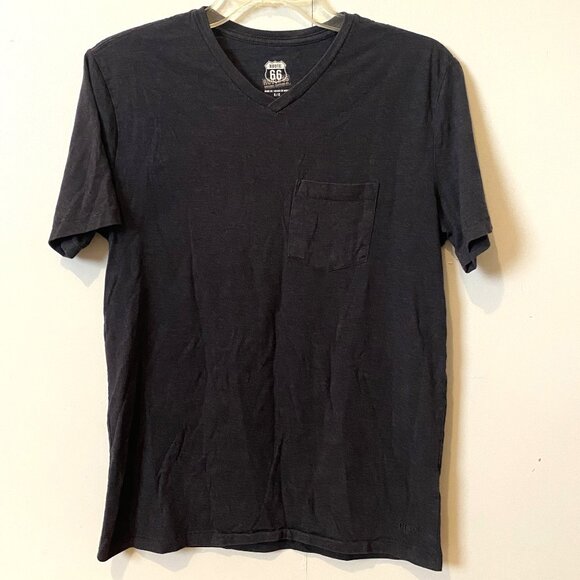 Route 66 Short-Sleeve V-Neck T-Shirt - Picture 1 of 4